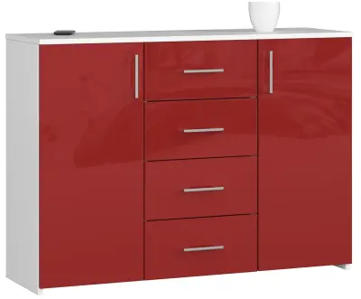KOMODA K45 RDEČI GLOS