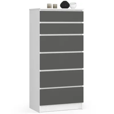 KOMODA K60 6SZ CLP BELO / SIVO