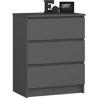 KOMODA K60 3SZ CLP GRAFITNA SIVA