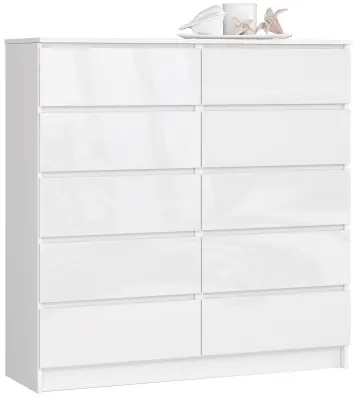 KOMODA K120 10SZ CLP BELA SJAJ