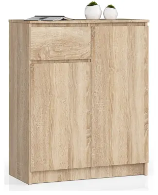 KOMODA K80 2D 1SZ CLP DĄB SONOMA