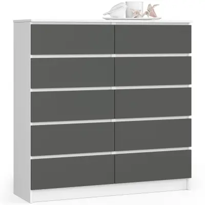 KOMODA K120 10SZ CLP BELO / SIVO