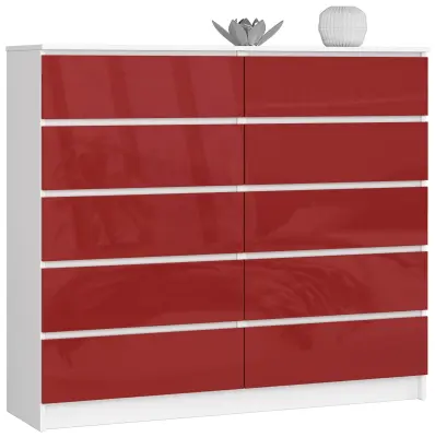 KOMODA K140 10SZ CLP RDEČI GLOS