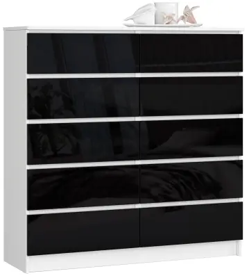 KOMODA K120 10SZ CLP ČRNA SJAJ
