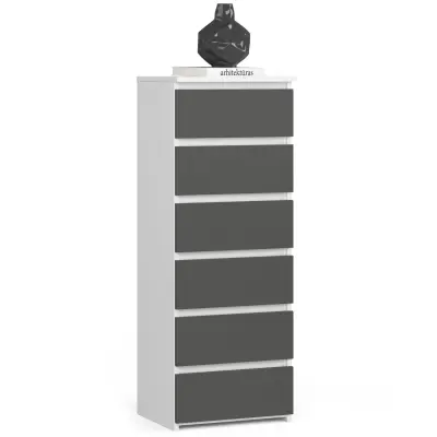 KOMODA CL6 PK BELO / SIVO