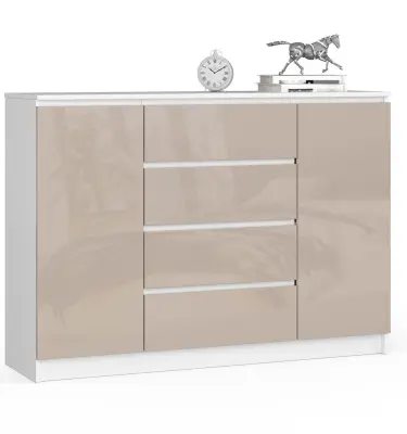 KOMODA K140 2D 4SZ CLP CAPPUCCINO GLOSS