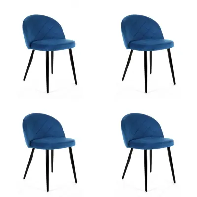 4x STOL SJ.077 TEMNO MODRA