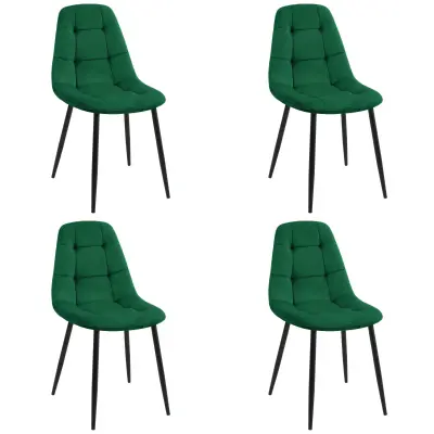 4x STOL SJ.1 STEKLENO ZELENA