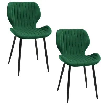 2x STOL SJ.17 STEKLENO ZELENA