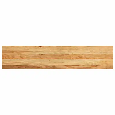 vidaXL Podloge za stopnice 20 kosov rjave 120x25x2 cm trdna hrastovina