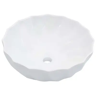 Umivalnik - Kopalna umivalnik - Lavabo 46x17 cm keramičen bel