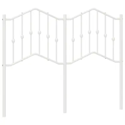 Kovinsko Posteljno vzglavje - Vzglavna omarica - Nočna omarica belo 120 cm