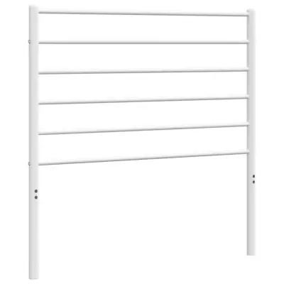 Kovinsko Posteljno vzglavje - Vzglavna omarica - Nočna omarica belo 100 cm