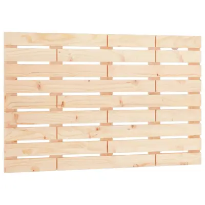 Stensko Posteljno vzglavje - Vzglavna omarica - Nočna omarica 81x3x63 cm trdna borovina