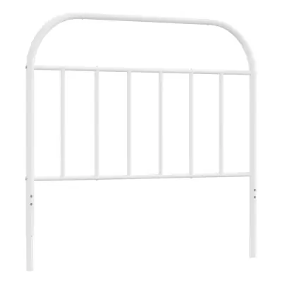 Kovinsko Posteljno vzglavje - Vzglavna omarica - Nočna omarica belo 100 cm