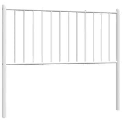 Kovinsko Posteljno vzglavje - Vzglavna omarica - Nočna omarica belo 100 cm