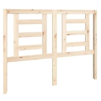 Posteljno vzglavje - Vzglavna omarica - Nočna omarica 126x4x100 cm trdna borovina