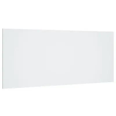 Posteljno vzglavje - Vzglavna omarica - Nočna omarica belo 200x1,5x80 cm konstruiran les