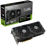 Obnovljeno - kot novo - ASUS Dual GeForce RTX 4070 Ti SUPER OC Edition 16GB GDDR6X grafična kartica