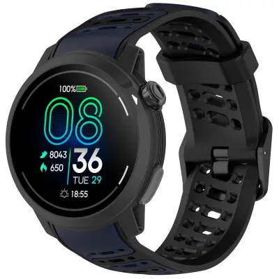 Silikonski pašček za uro COROS PACE Pro Black