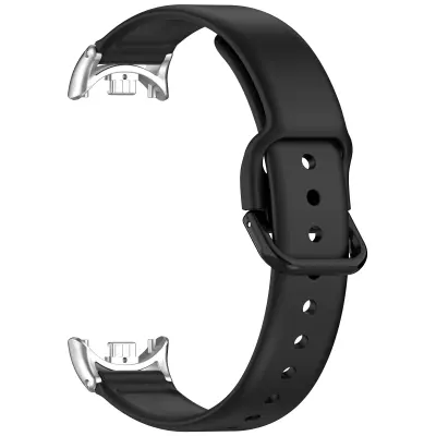 12MM silikonski pašček za uro z zaponko Black