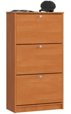 Omara za čevlje s 3 krilnimi vrati 60 cm - jesen