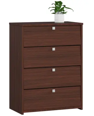 Omara za čevlje RUBIN 4 krilna vrata 66 cm - wenge