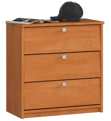 Omara za čevlje MINI 3 krilna vrata 60 cm - jesen