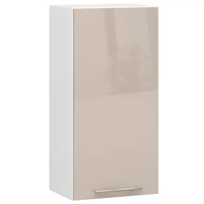 VISIČNI KUHINJSKI OMARICA OLIVIA Š 40cm BELO-KAPUCCINO SJAJ H720