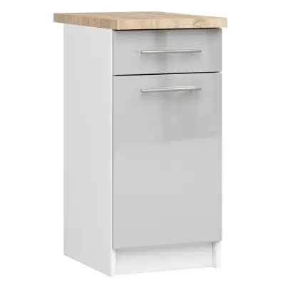 OLIWIA S40 SZ1 Kabinet + BELA / METALNI GLEDA