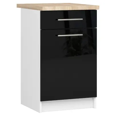OLIWIA S50 SZ1 OMARA + BELA / ČRNA SIJAJNA POVRŠINA