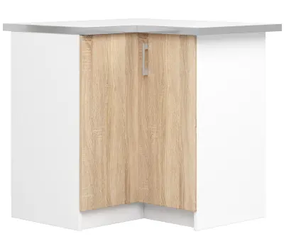 KOTNI KUHINJSKI KABINET S90/90N Z LIMA PLOŠČO
