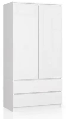 SZAFA S90 2D 2SZ CLP PK BELO SJAJ