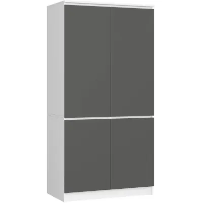 OMARA S90 4D CLP BELO / GRAFITNO SIVO