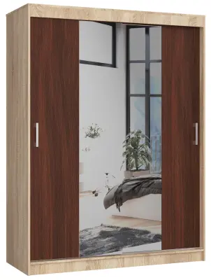 DRSNA OMARA 150cm CLP SONOMA / WENGE