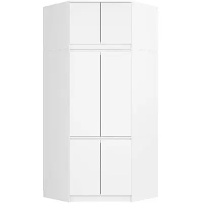 KOTNI KABINET S PREDNJO S100 BELO