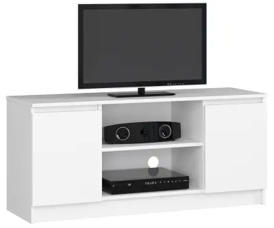 TV KABINET 120 cm 2D 1P BELO