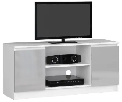 RTV KABINET 120 cm 2D 1P METALNI AKRILNI VISOKI SJAJ