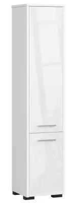 KOPALNIŠKA OMARA FIN KOLONA 30 2D 140cm BELE SJAJNE