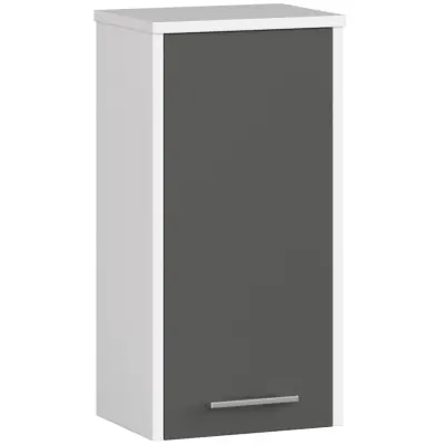 VISIČNI KABINET KOPALNICE FIN W30 1D BELO / SIVO