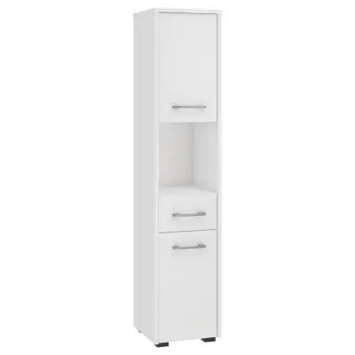 KOPALNIŠKA OMARA FIN STOLP 30 2D 1SZ 1W 140cm PK BELO