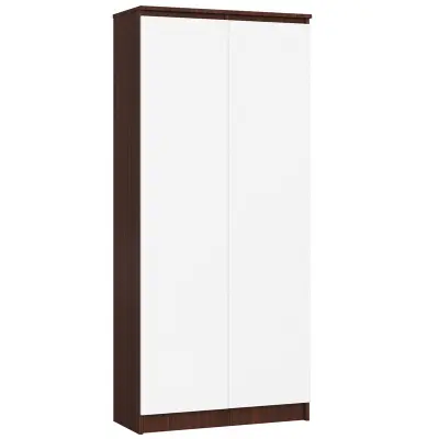 ZAPRTI KABINET R80 2D 8P CLP WENGE / BELO