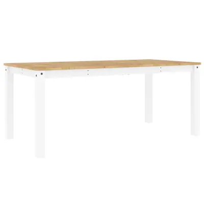 Jedilna miza - Kuhinjska miza - Jedilni stol Panama bela 180x90x75 cm trdna borovina