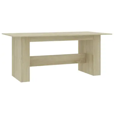 Jedilna miza - Kuhinjska miza - Jedilni stol sonoma hrast 180x90x76 cm iverna plošča
