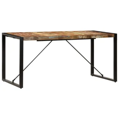 Jedilna miza - Kuhinjska miza - Jedilni stol 160x80x75 cm trden predelan les