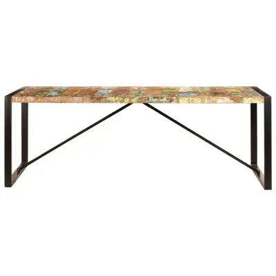 Jedilna miza - Kuhinjska miza - Jedilni stol 220x100x75 cm trden predelan les