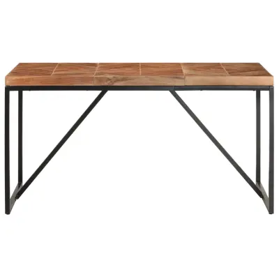 Jedilna miza - Kuhinjska miza - Jedilni stol 140x70x76 cm trden akacijev in mangov les