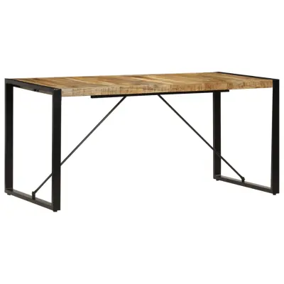 Jedilna miza - Kuhinjska miza - Jedilni stol 160x80x75 cm trden mangov les