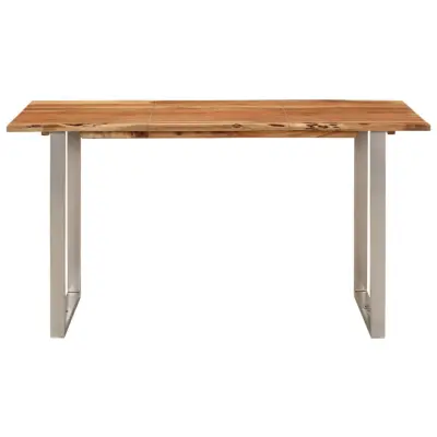 Jedilna miza - Kuhinjska miza - Jedilni stol 140x70x76 cm trden akacijev les