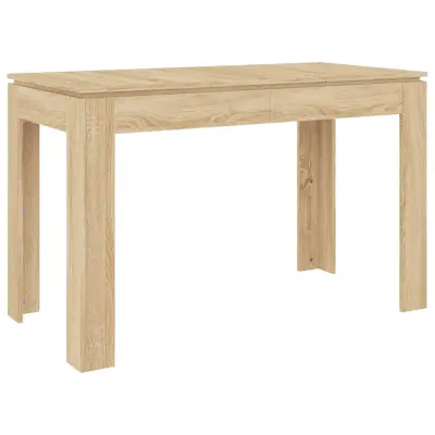 Jedilna miza - Kuhinjska miza - Jedilni stol sonoma hrast 120x60x76 cm iverna plošča